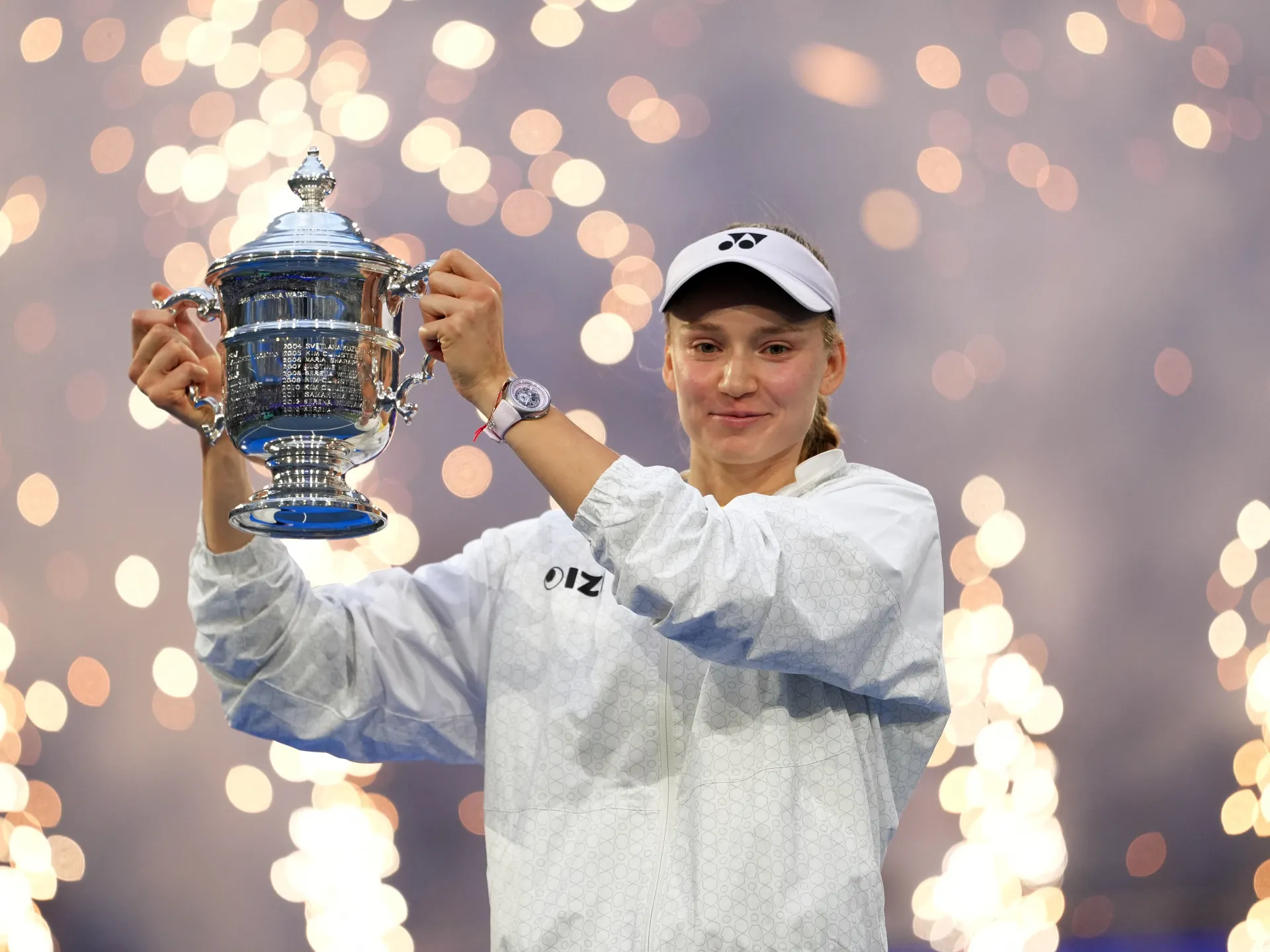 Elena Rybakina, ABD Açık tek kadınlar finalinde Aryna Sabalenka'yı mağlup etti
