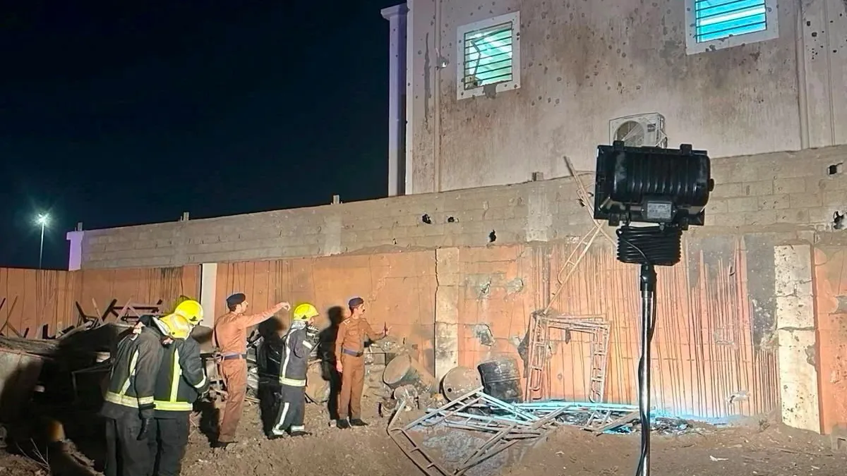 Suudi Arabistan: Cizan bölgesinde Husilere ait mermi iki kişiyi yaraladı, camiye zarar verdi