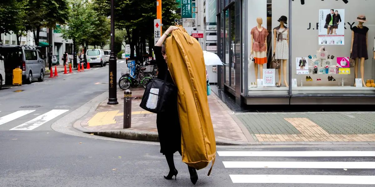 Görünüşümden ve giyim tarzımdan memnundum. Sonra Japonya'ya taşındım.