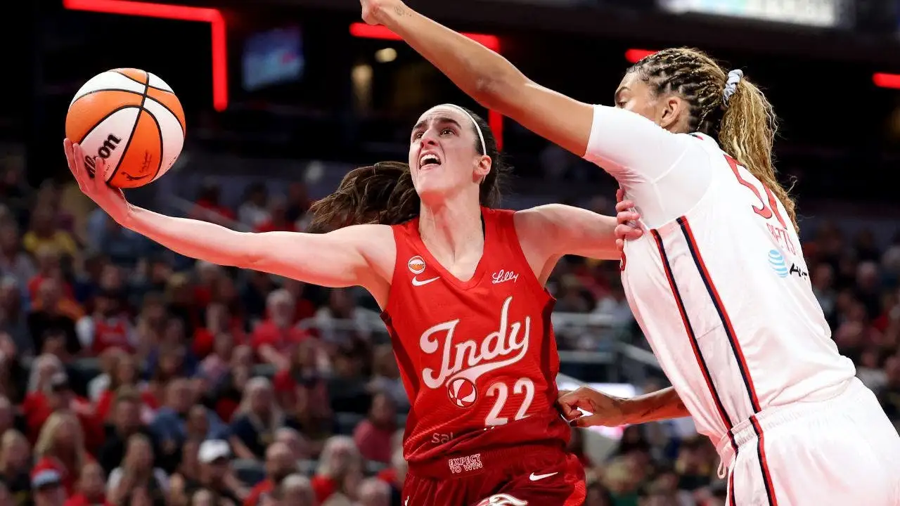 Caitlin Clark parladı ancak Fever, play-off yarışının kızıştığı dönemde Mystics karşısında utanç verici bir farkla kaybetti