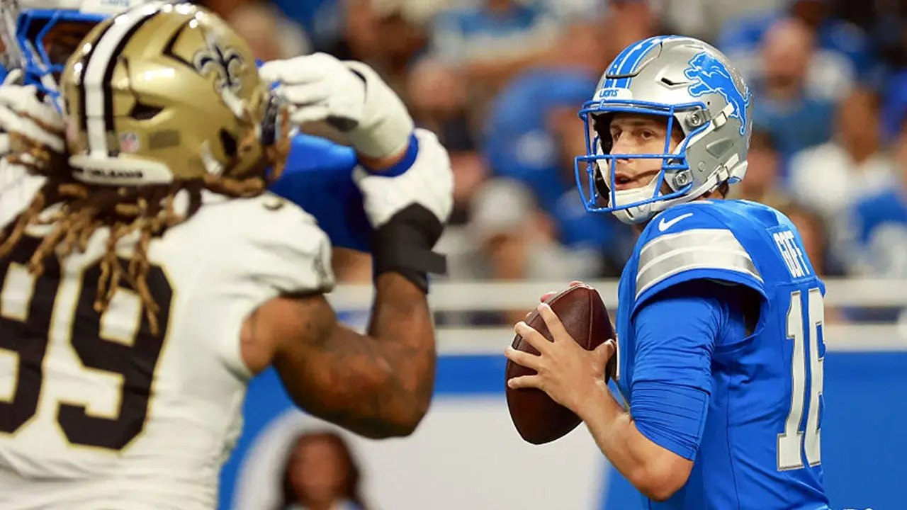 Saints'in Lions karşısındaki savunma touchdown'ı, Jared Goff'un fumble'ının şaşırtıcı şekilde iptal edilmesiyle elinden alındı